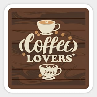 Coffee lovers Sticker